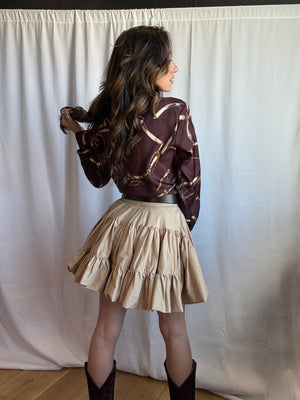 Silk Equestrian Blouse