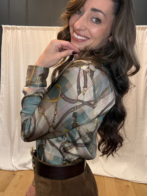 Lauren by Ralph Lauren Equestrian Top