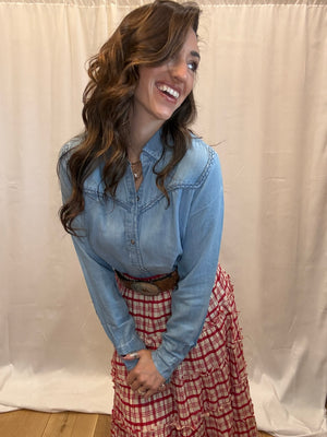 Denim Button Down