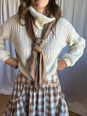 Gingham Prairie Skirt